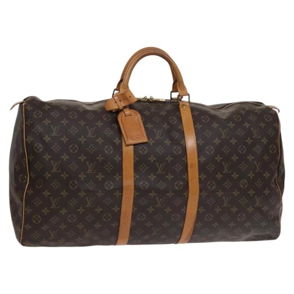 LOUIS VUITTON Monogram Keepall 60 Boston Bag - Picture 1 of 16